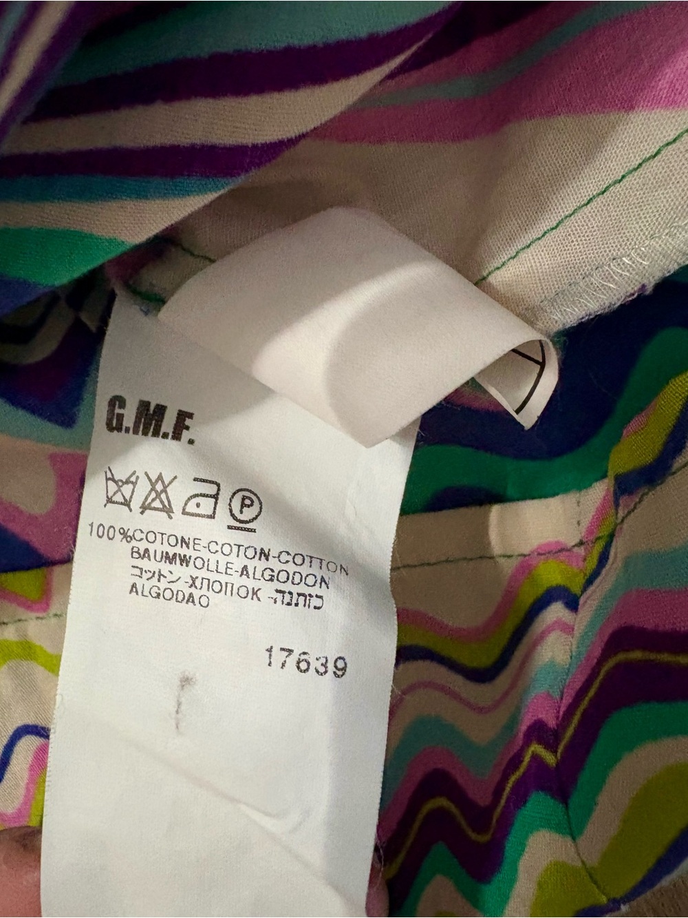 Women’s Missoni Abstract Pullover Cotton Shirt - Size 4 - Picture 11 of 11
